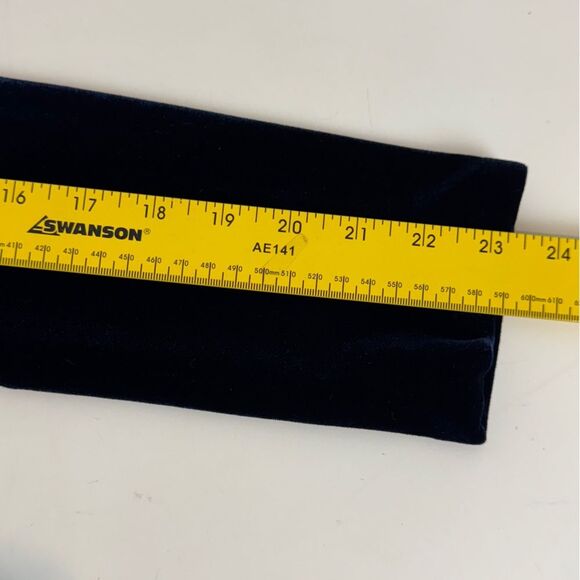 VTG Anna Sui Embroidered Blue Velvet Blazer 38/S *Missing Button - Picture 9 of 11